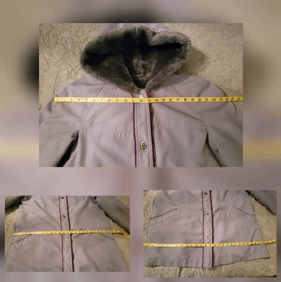 Vintage Union-Made Women's Hooded Faux Fur Parka Car Coat - Picture 6 of 11